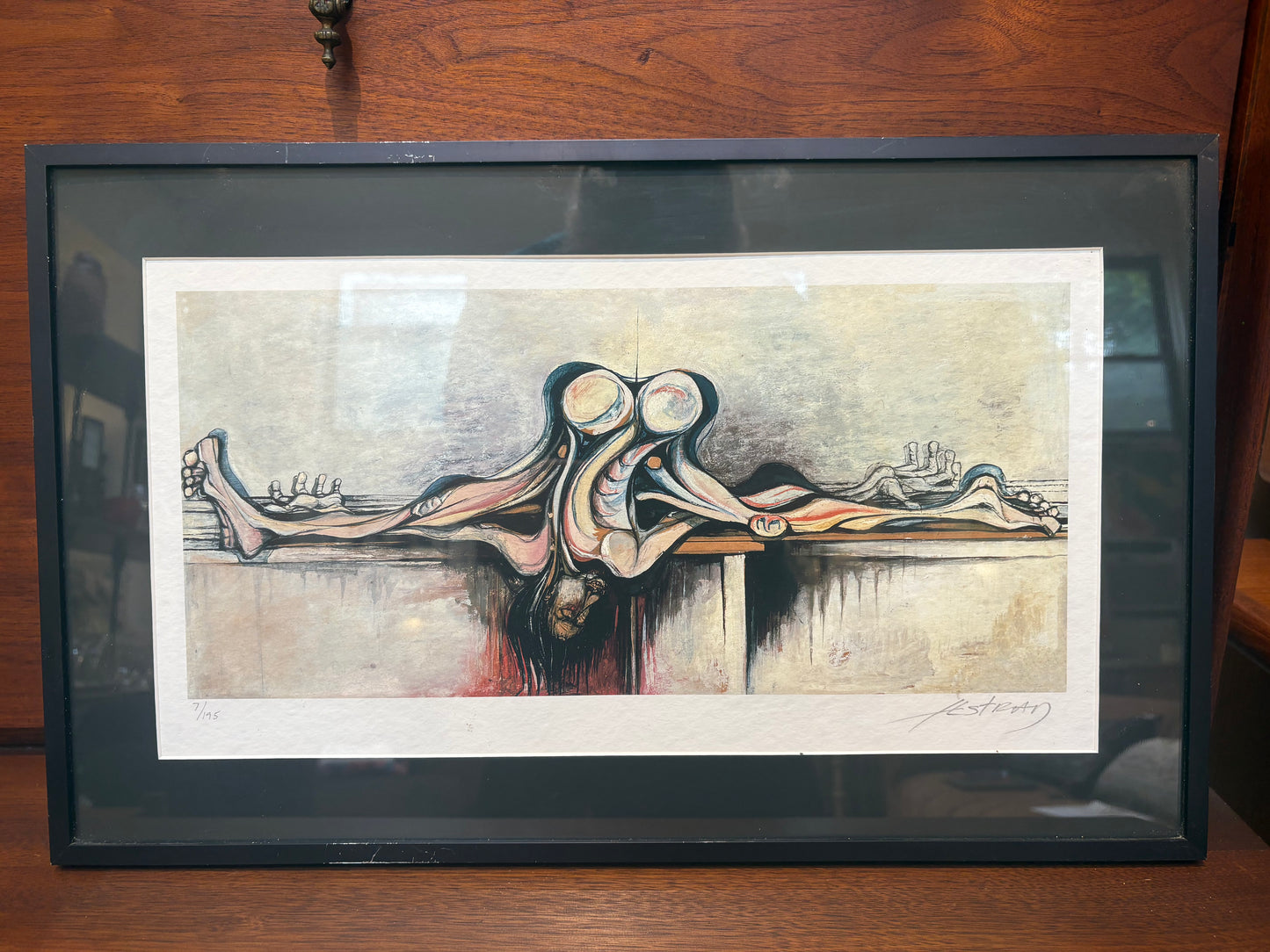 Signed Alberto Lestrad "Sans Titre" Giclee Print 7/195