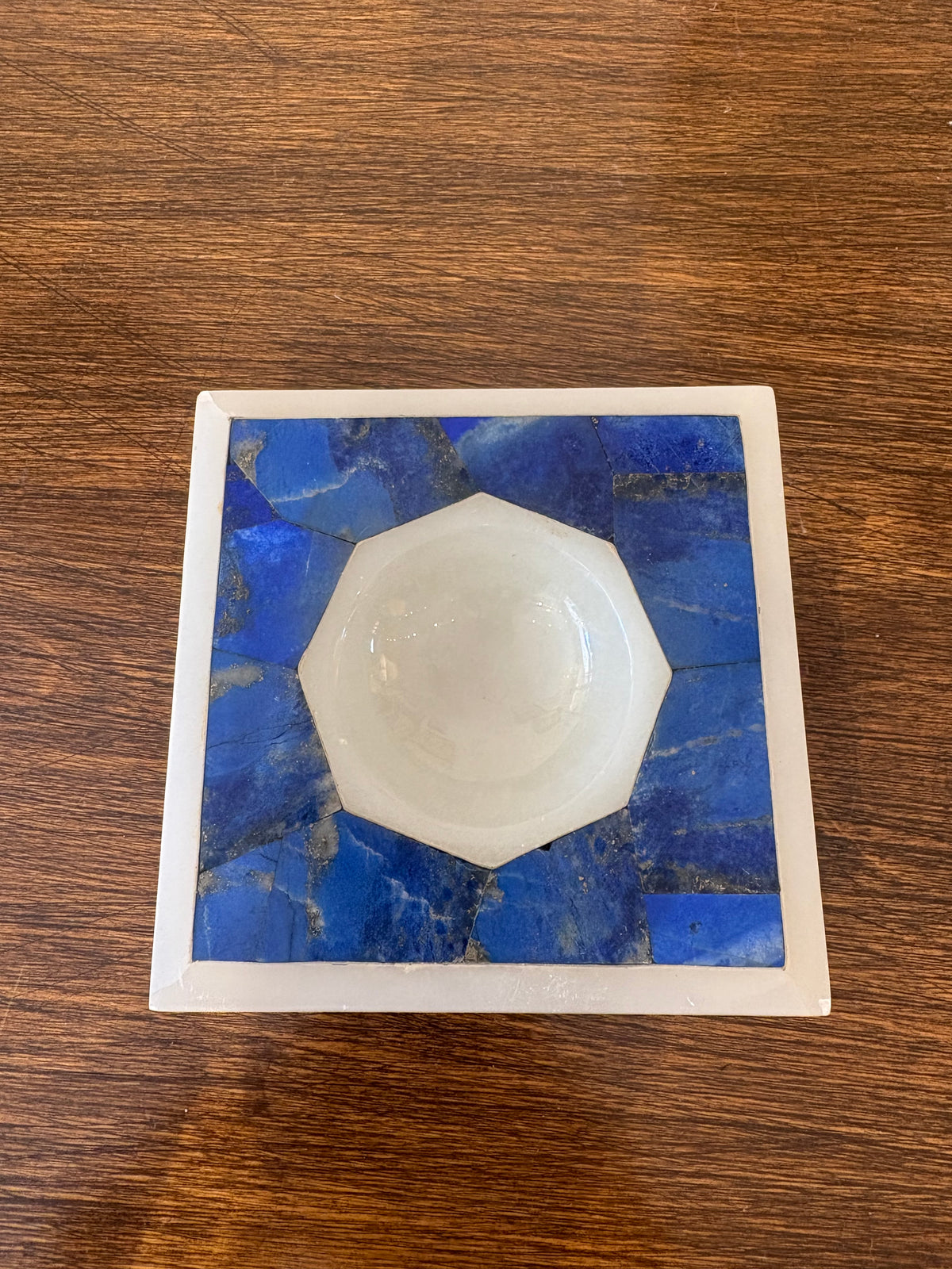 Square Stone/Lapis Trinket Dish