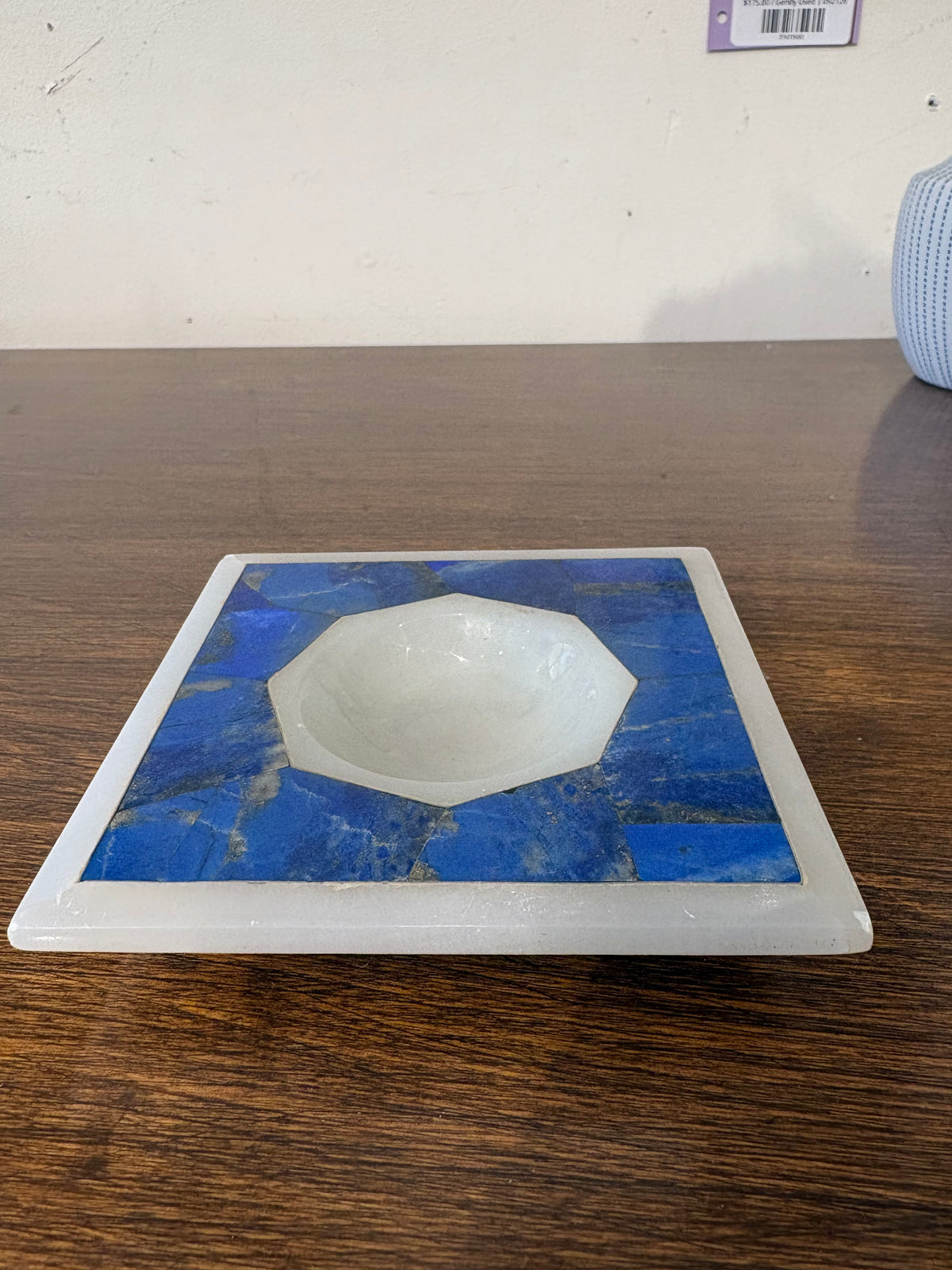 Square Stone/Lapis Trinket Dish