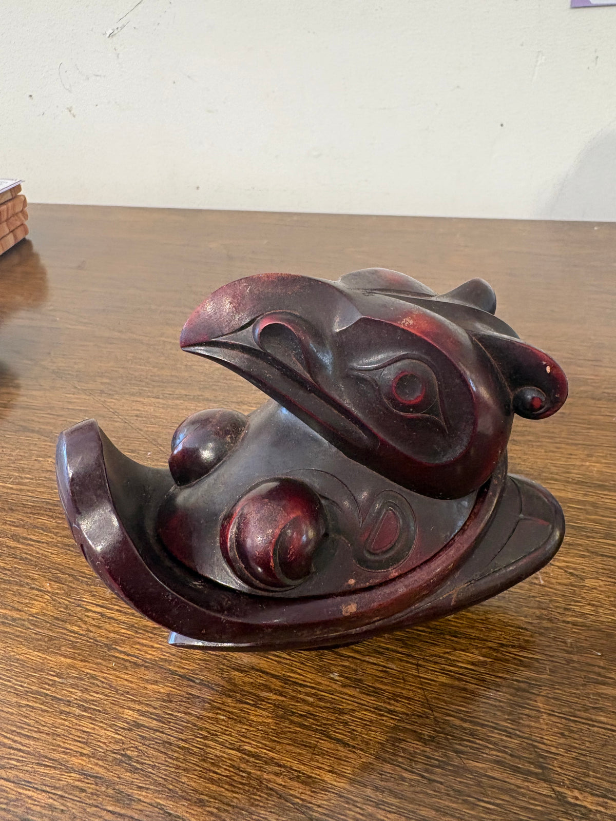 Thunderbird Spirit Carved Box