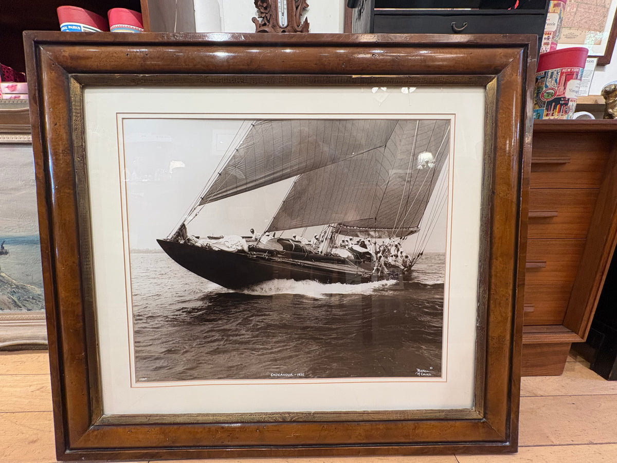 Beken of Cowes "Endeavor 1925" Framed Photograph