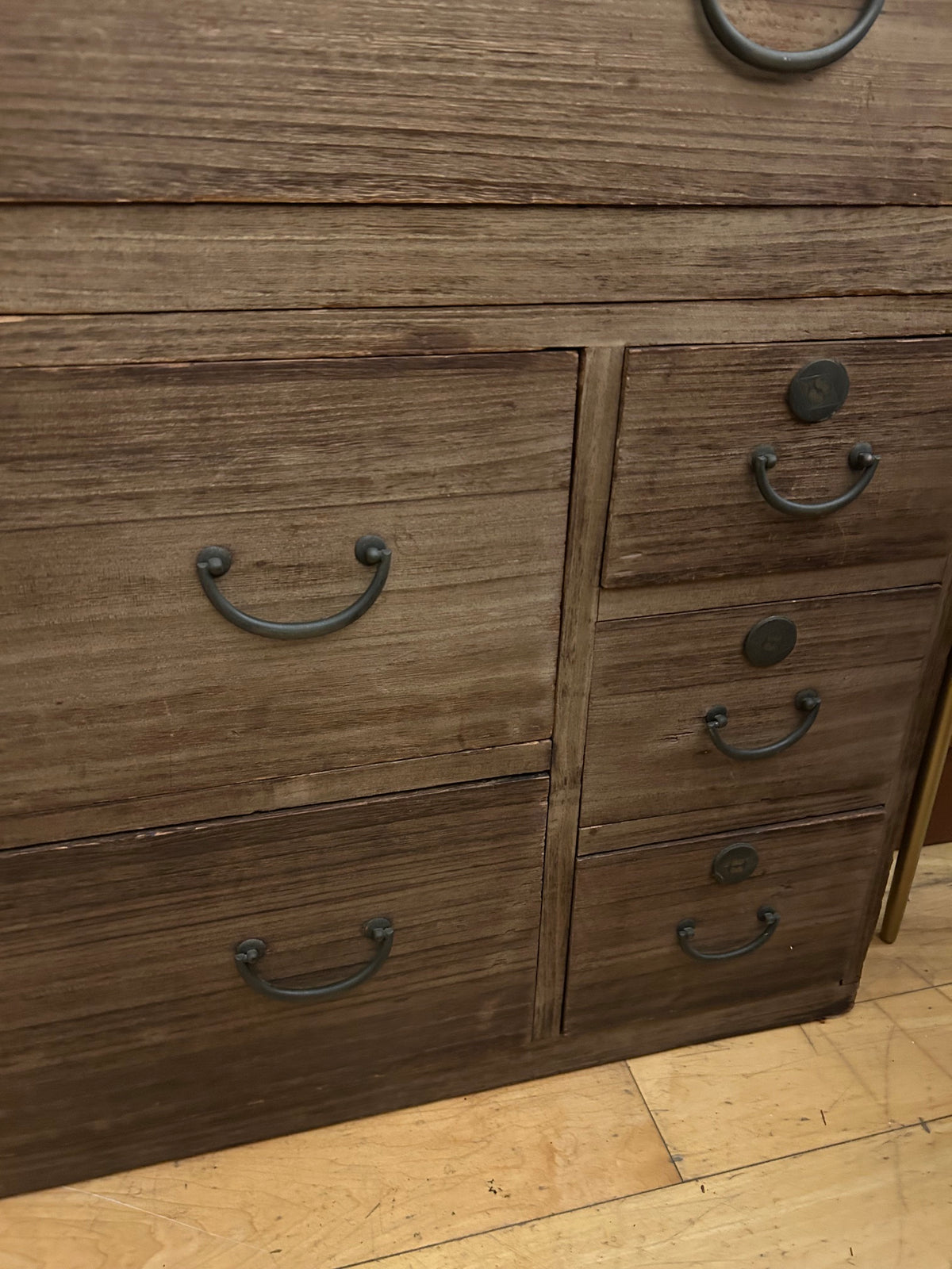 Japanese Paulownia Wood Chest with 8 Drawers