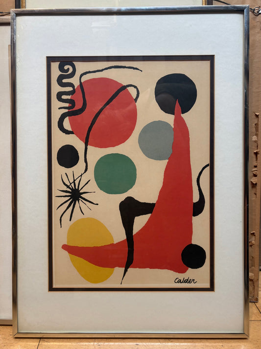 '67 Alexander Calder Abstract Lithograph