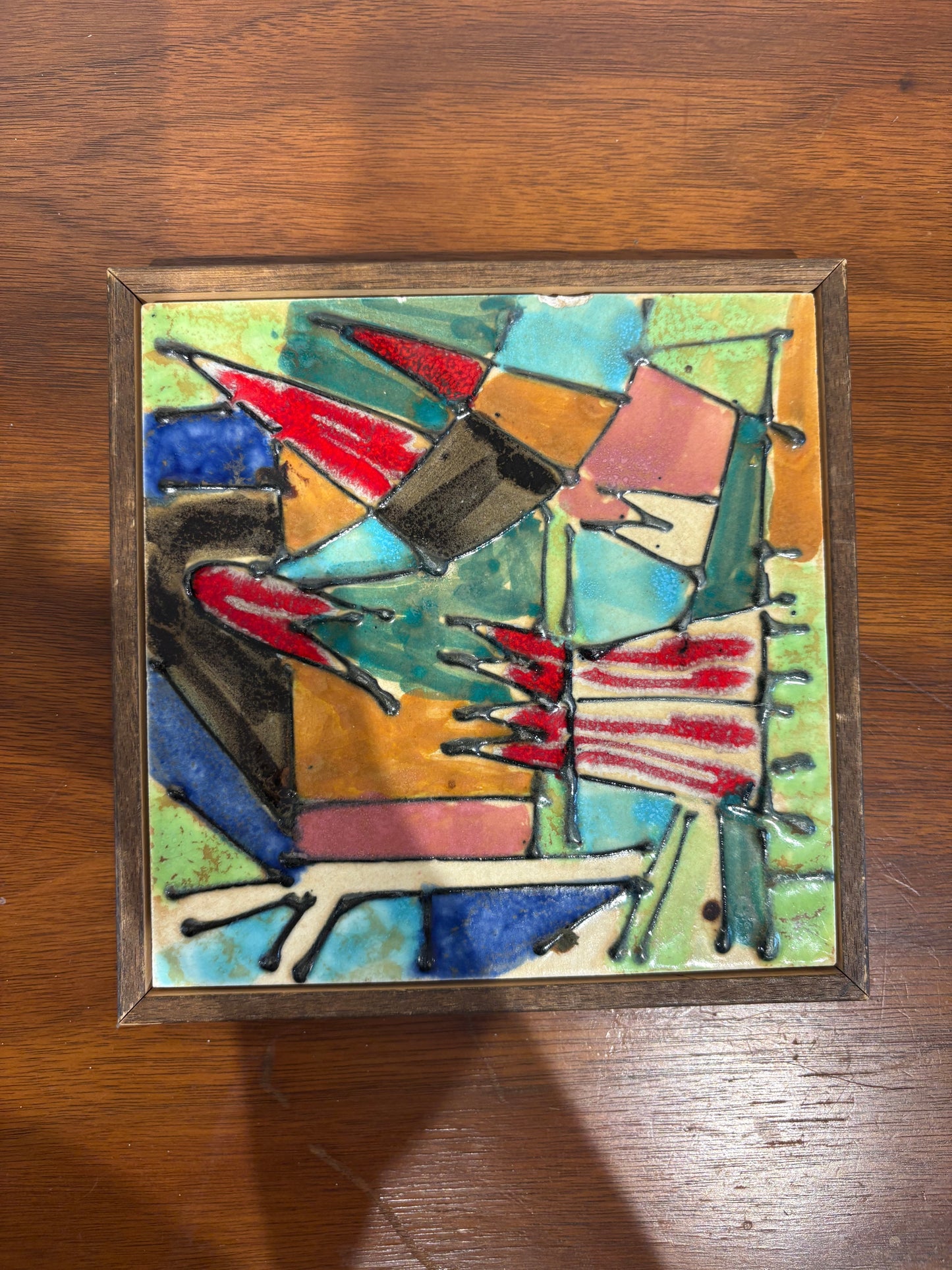 Square Glazed Ceramic Tile