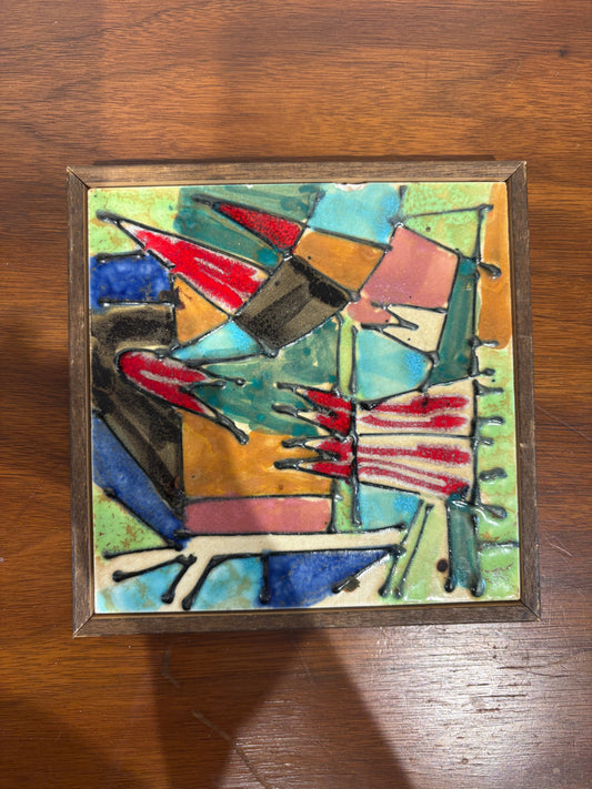 Square Glazed Ceramic Tile