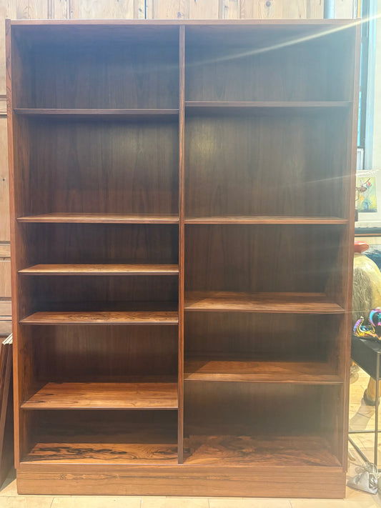 Large Danish Rosewood Bookcase
