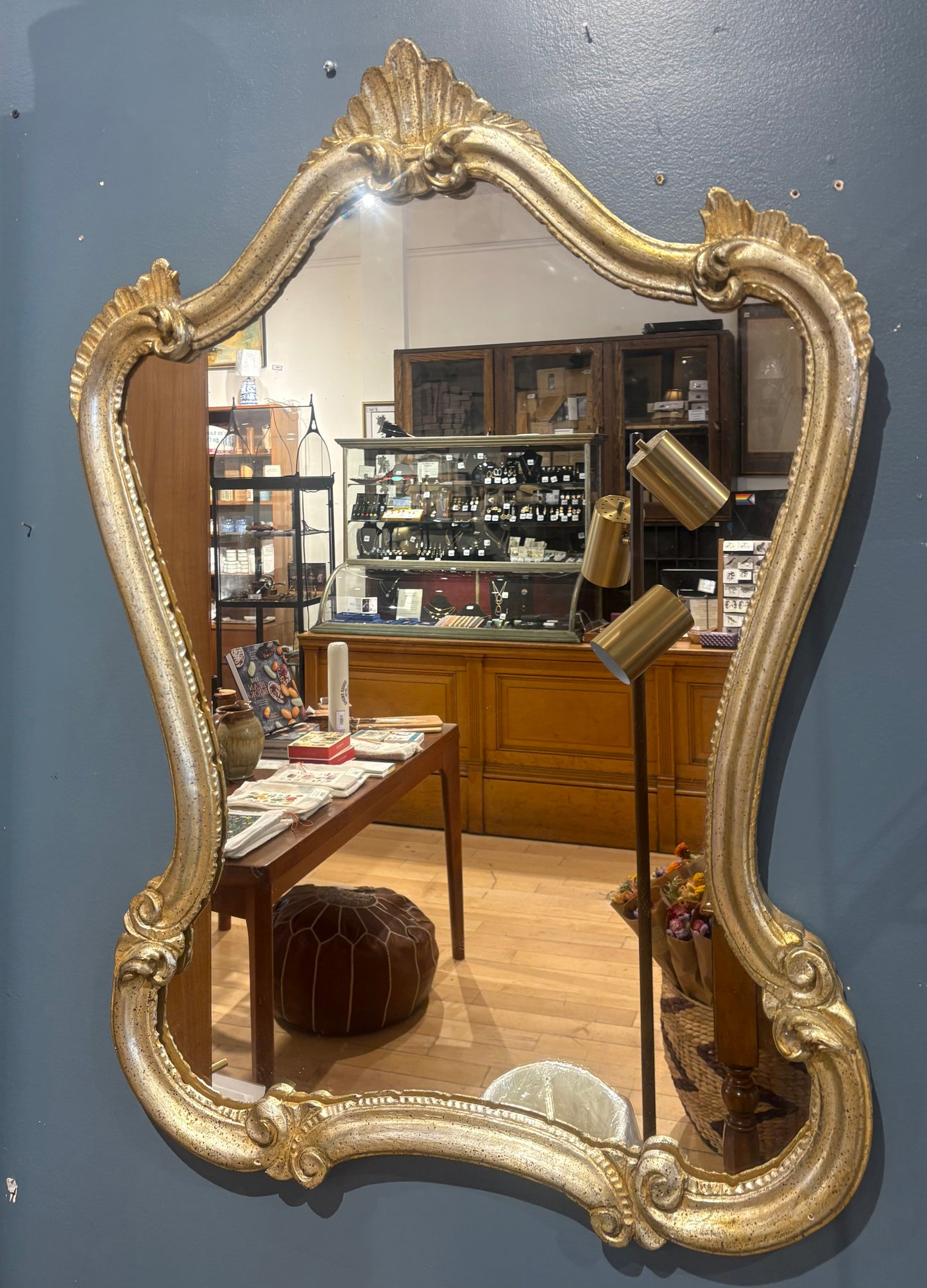 Ornate Gold Painted Mirror