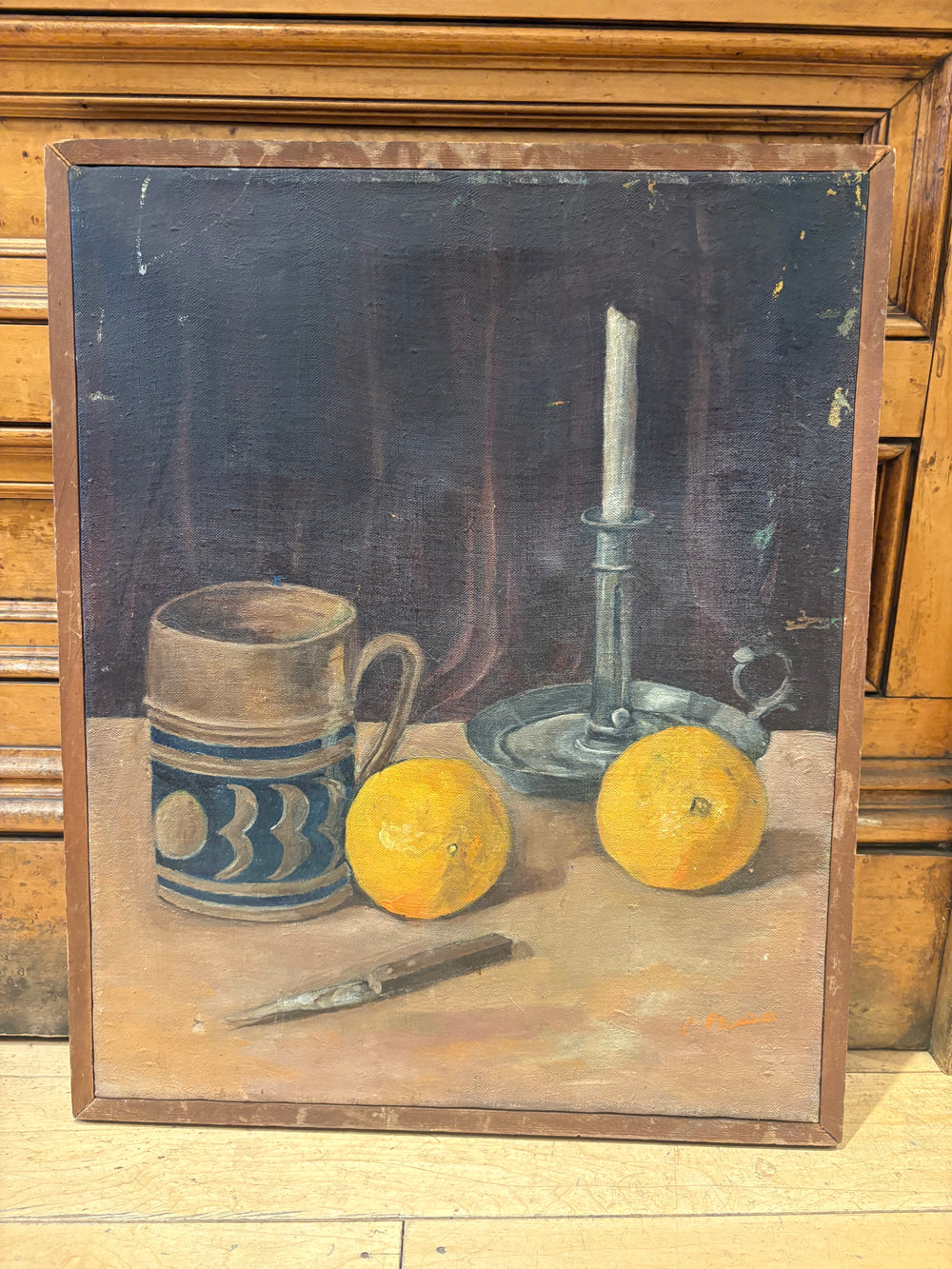 Signed Still Life Painting