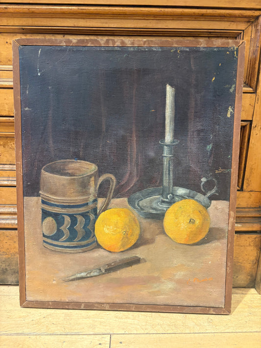 Signed Still Life Painting