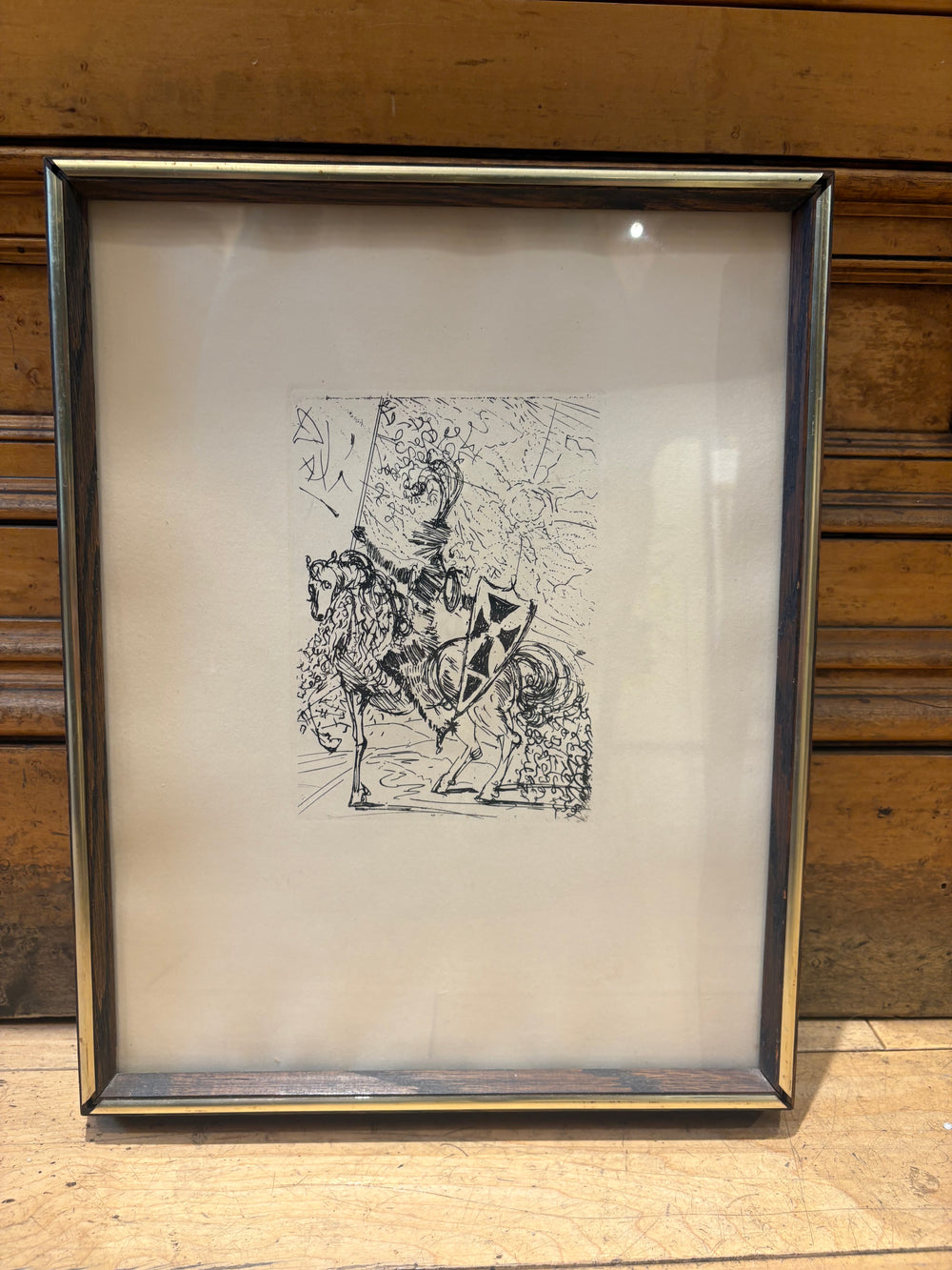 Salvador Dali "El Cid" Etching