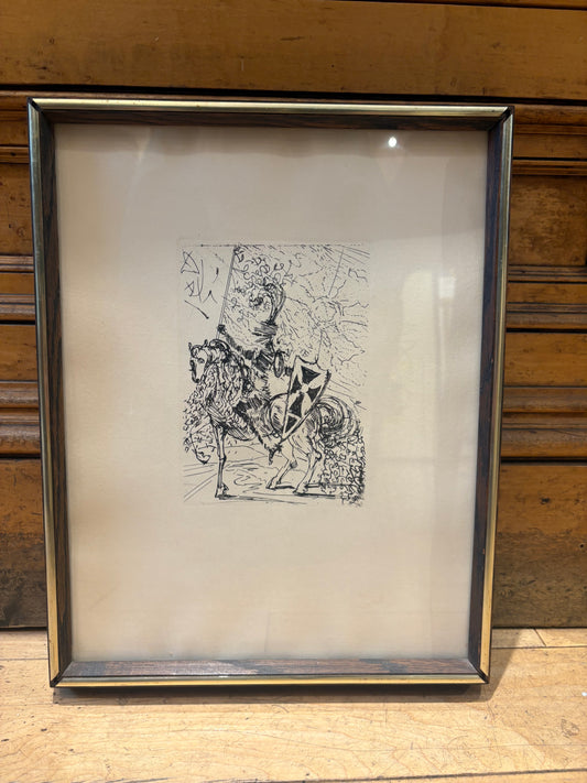 Salvador Dali "El Cid" Etching