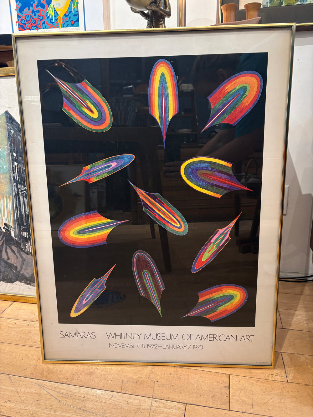 '72 Samaras Whitney Museum Poster