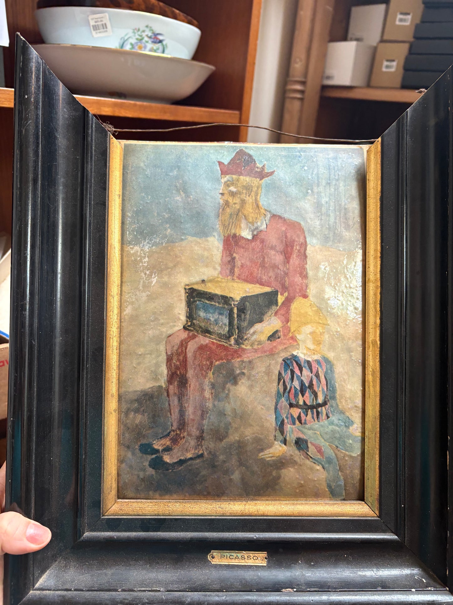 Picasso Blue Period Print on Metal