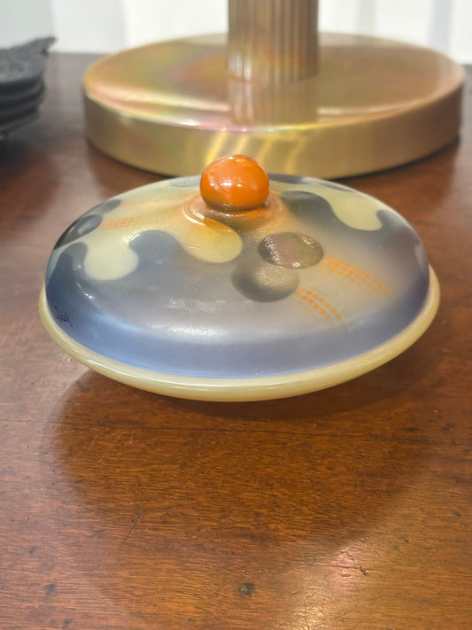 Round Glass Jar with Lid