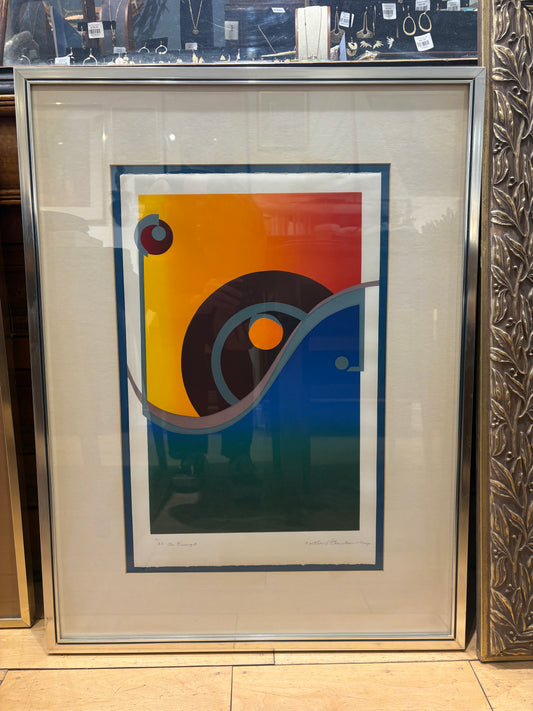 '80 Signed Steven J. Bernstein "One Escargot" Screenprint 2/26