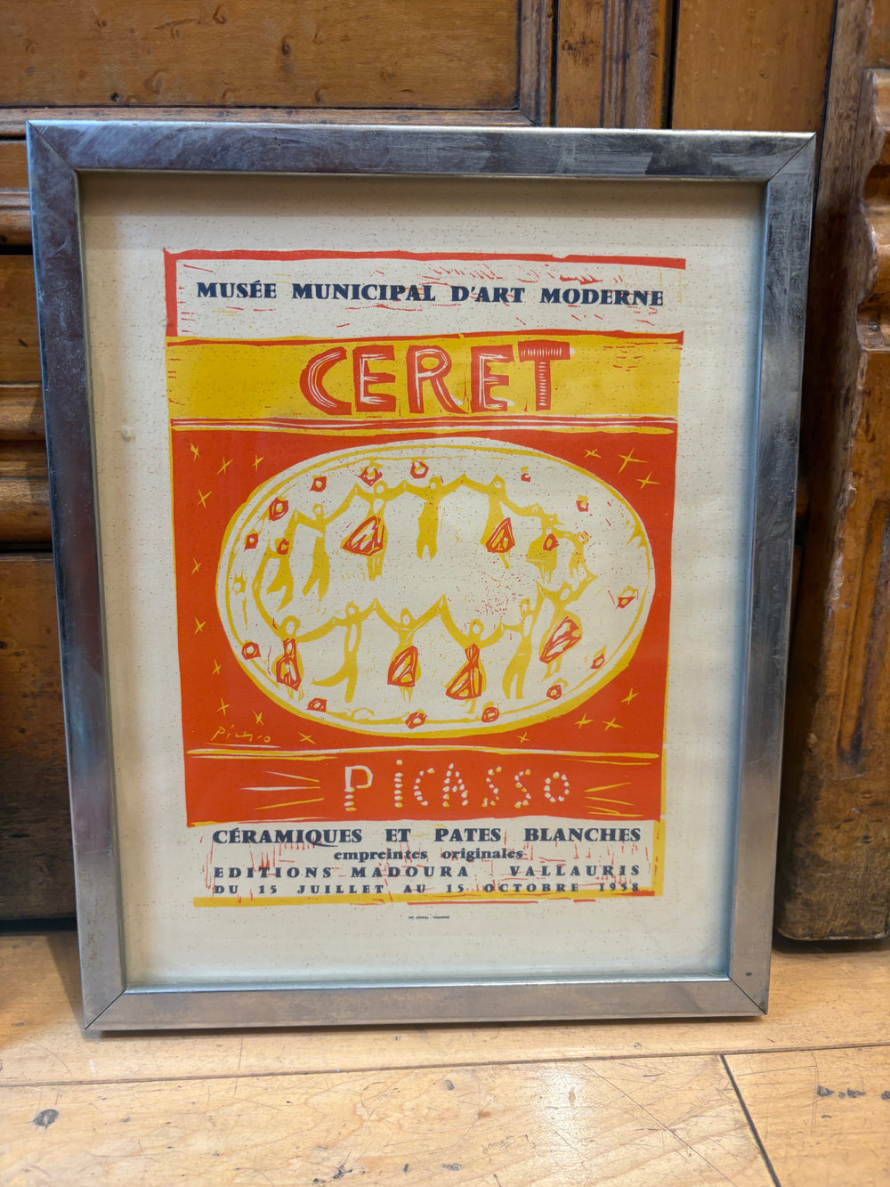 '58 Picasso Musée Municipal D’Art Moderne Céret Poster Lithograph