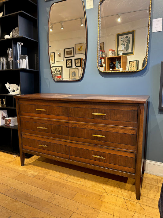 MidCentury 6 Drawer Dresser