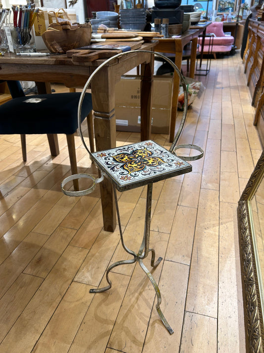 Vintage Tile Top Table