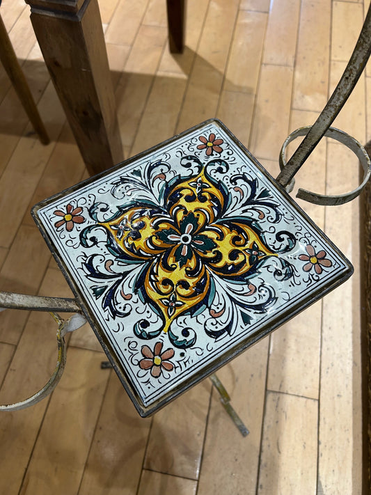 Vintage Tile Top Table
