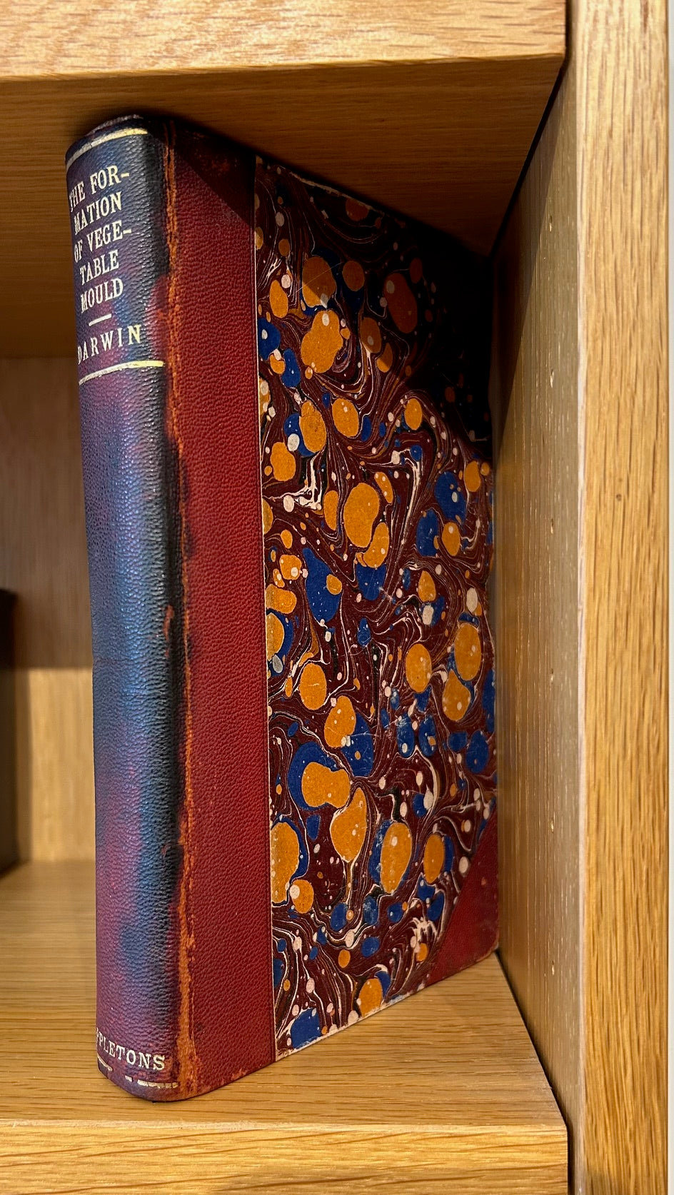 Set of 4 Darwin Books 1896