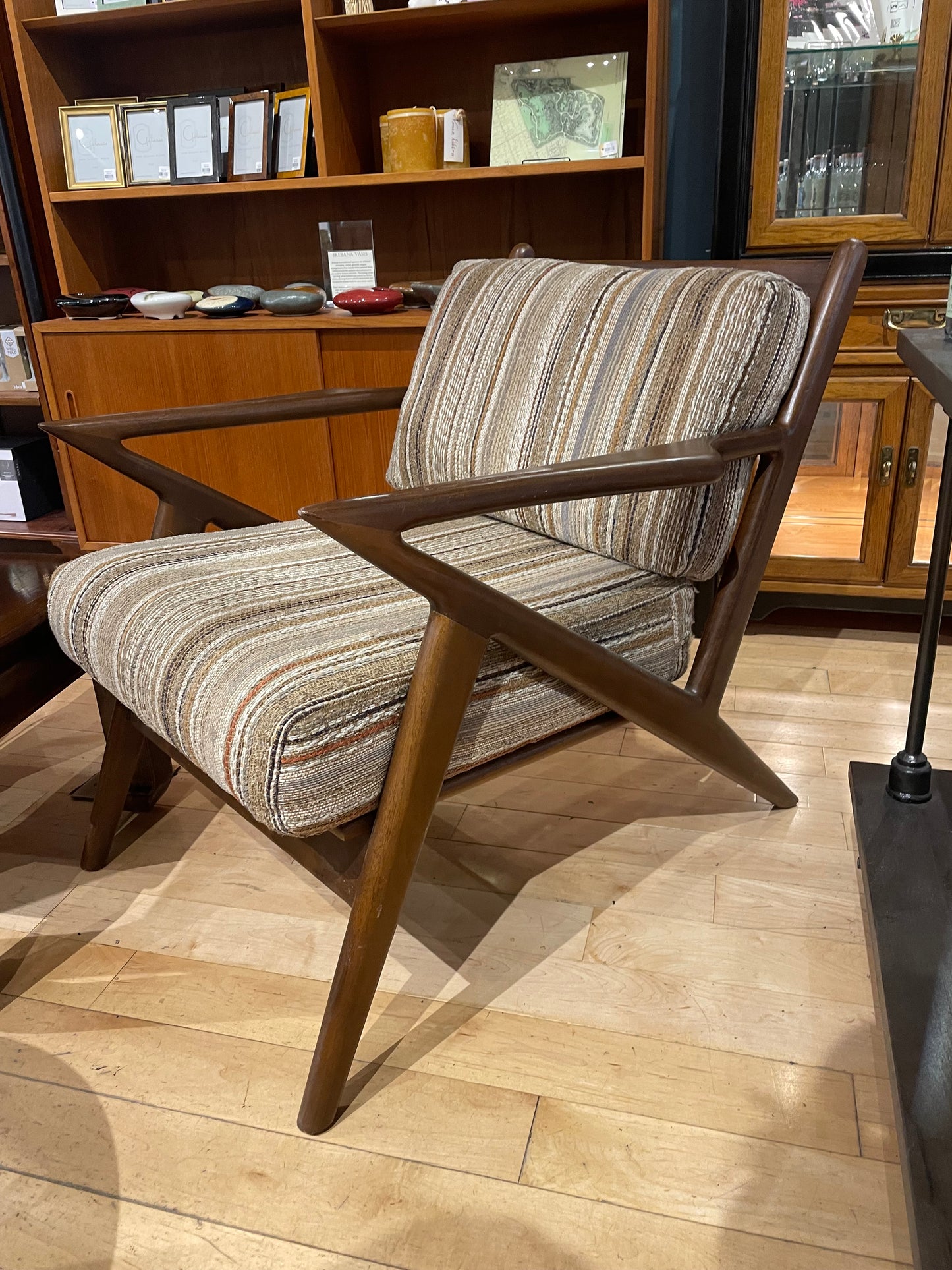 Upholstered "Z" Frame Chair