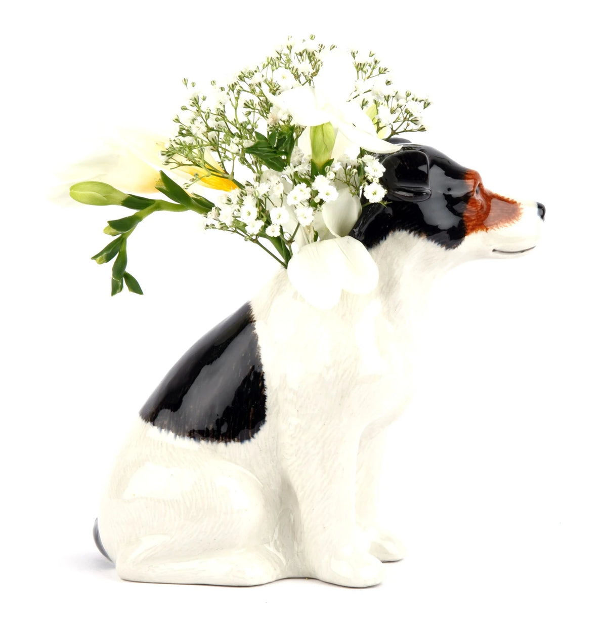 Jack Russell Flower Vase