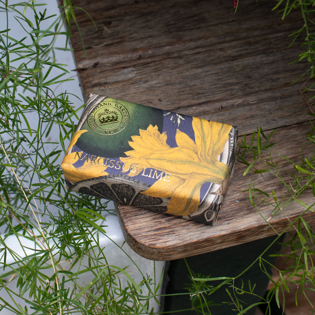 Kew Gardens Narcissus + Lime Soap (240g)