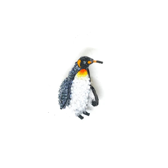 King Penguin Brooch Pin