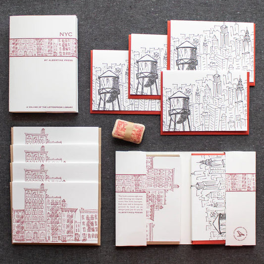 NYC Scenes Notecard Set of 8