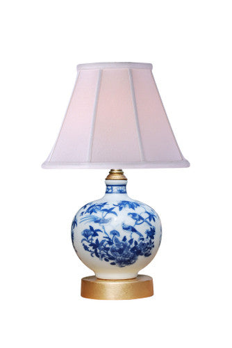 Bird Design Round Table Lamp