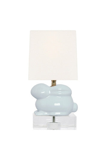 Small Grey Bunny Lamp