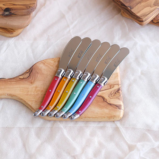 Rounded Soft Cheese Knife- Assorted Colors