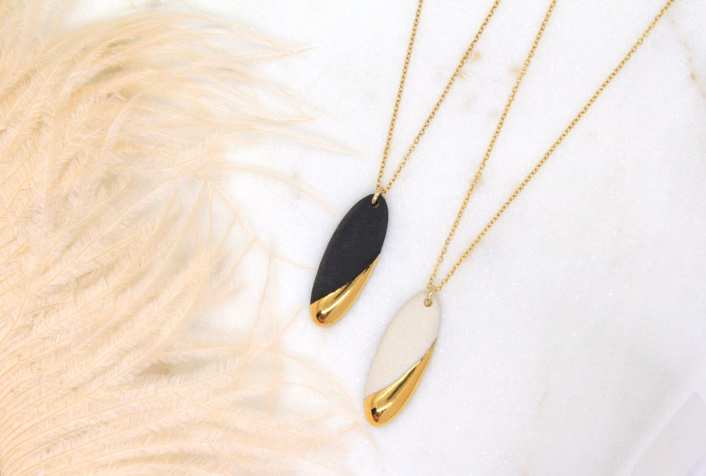 Long Oval Necklace