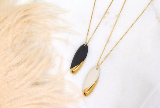 Long Oval Necklace