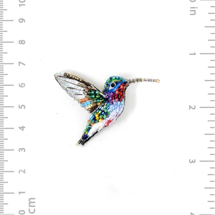 Lucifer Hummingbird Brooch Pin