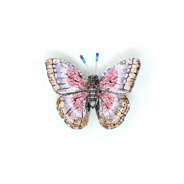 Morpho Godarti Butterfly Brooch Pin