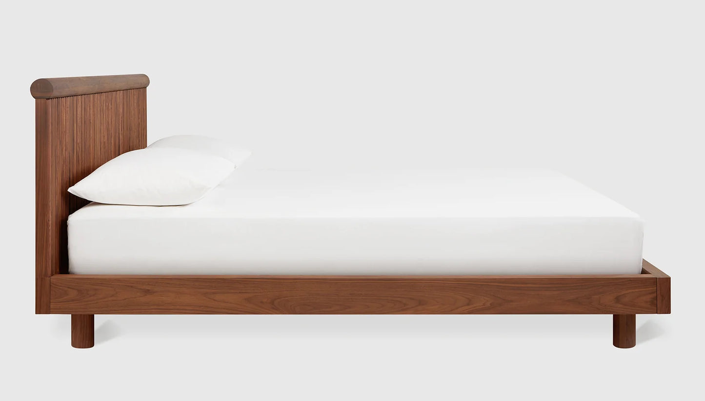 Odeon Bed Classic Walnut King Size