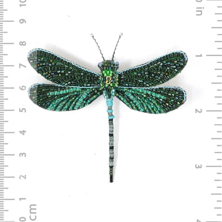 Pondhawk Dragonfly Brooch Pin