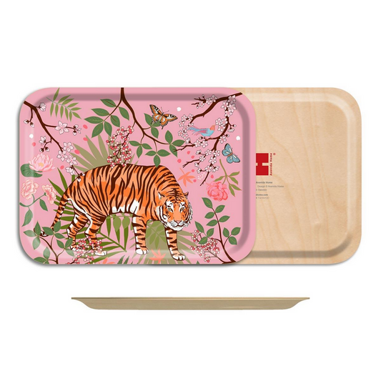 Panthera Small Birch Wood Tray