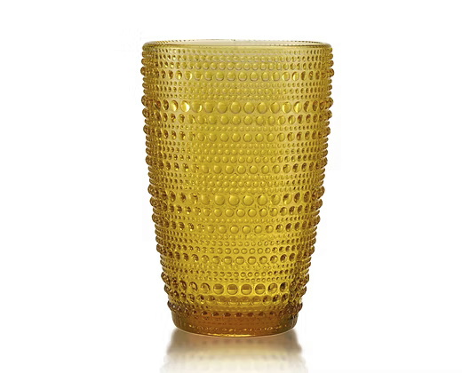 Amber Pearls Highball Glass