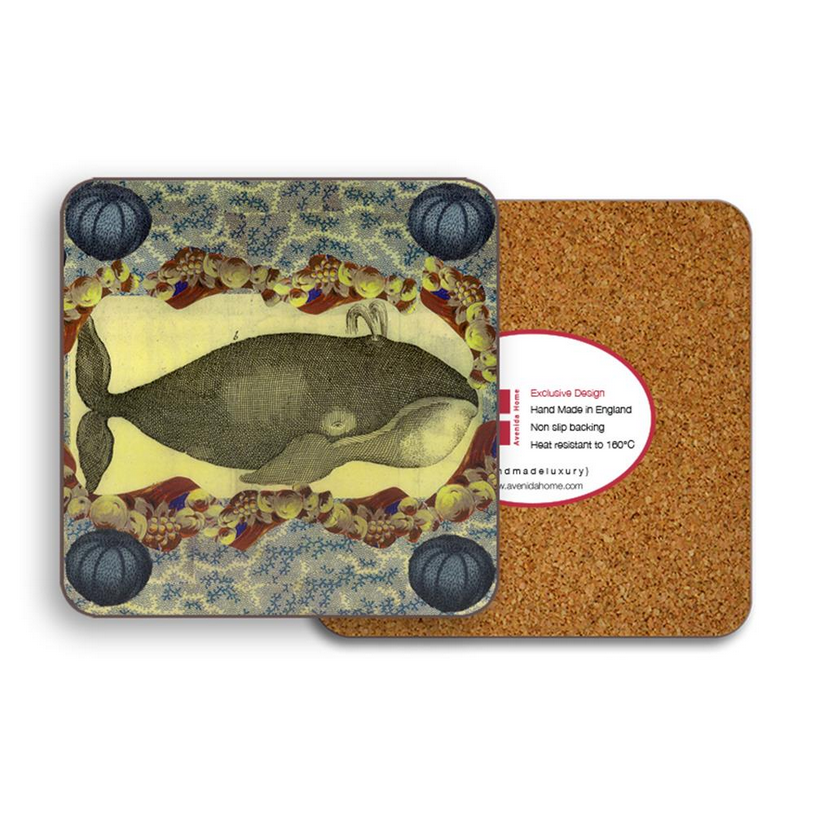 Whale Urchins 4" Coaster