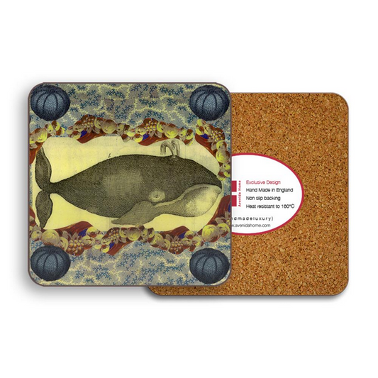 Whale Urchins 4" Coaster