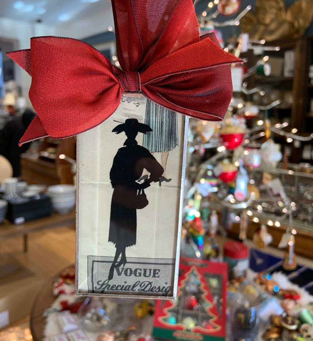 Vogue Lady #3 Ornament