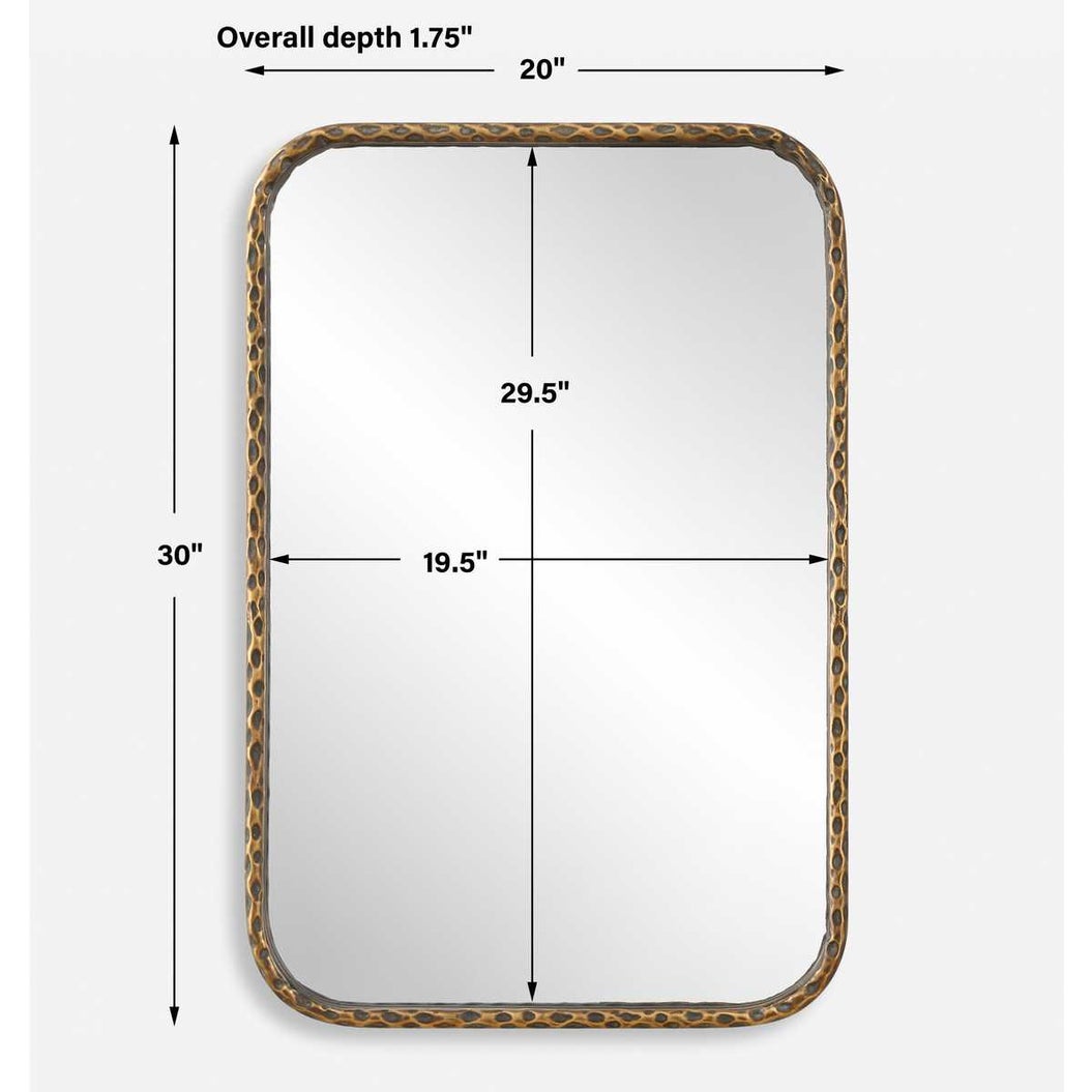 Knotted Bronze Mirror