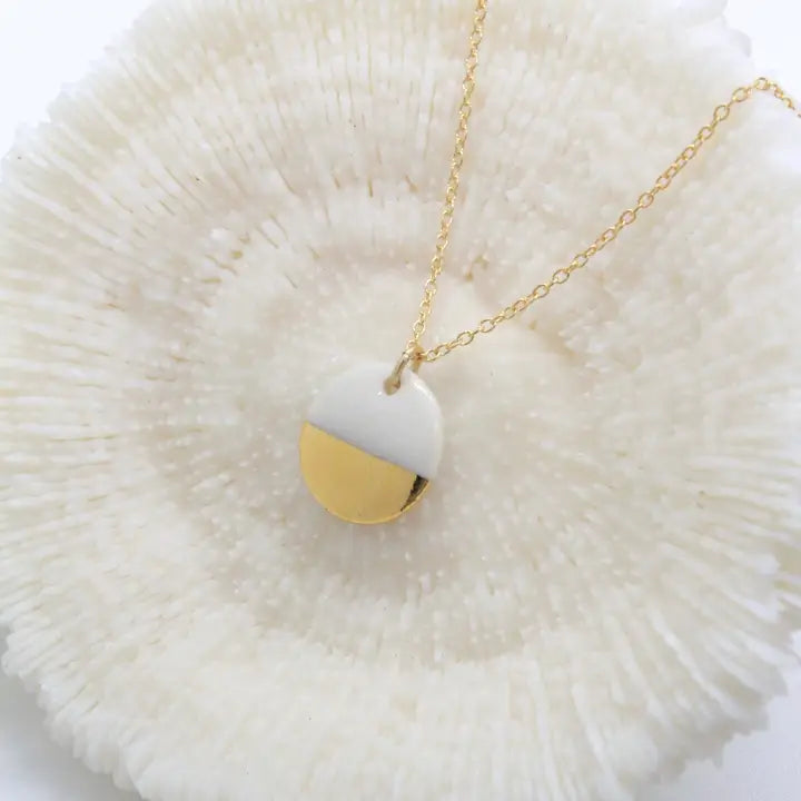 Flat Circle Necklace