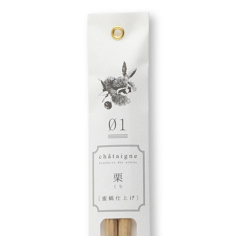 Wood Natural Chataigne Chestnut Chopsticks