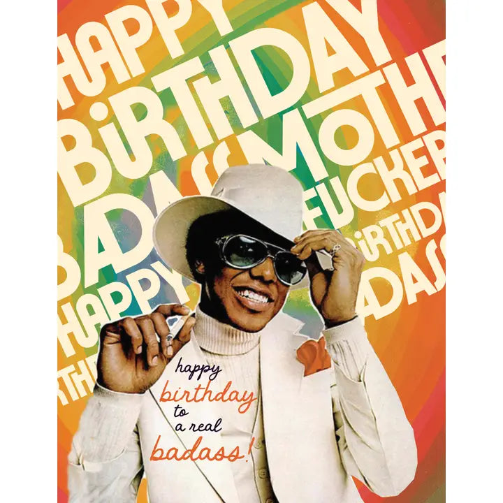 Bad*ss Guy Colorful Birthday