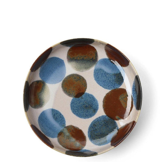 Rustic Dots 7.75" Shallow Bowl