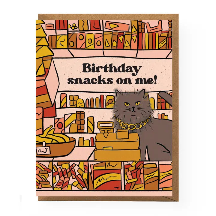 Bodega Cat Birthday Card