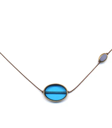 Blue Galaxy Necklace